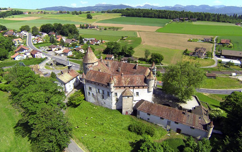 Château d'Oron, Oron, Vaud, Switzerland